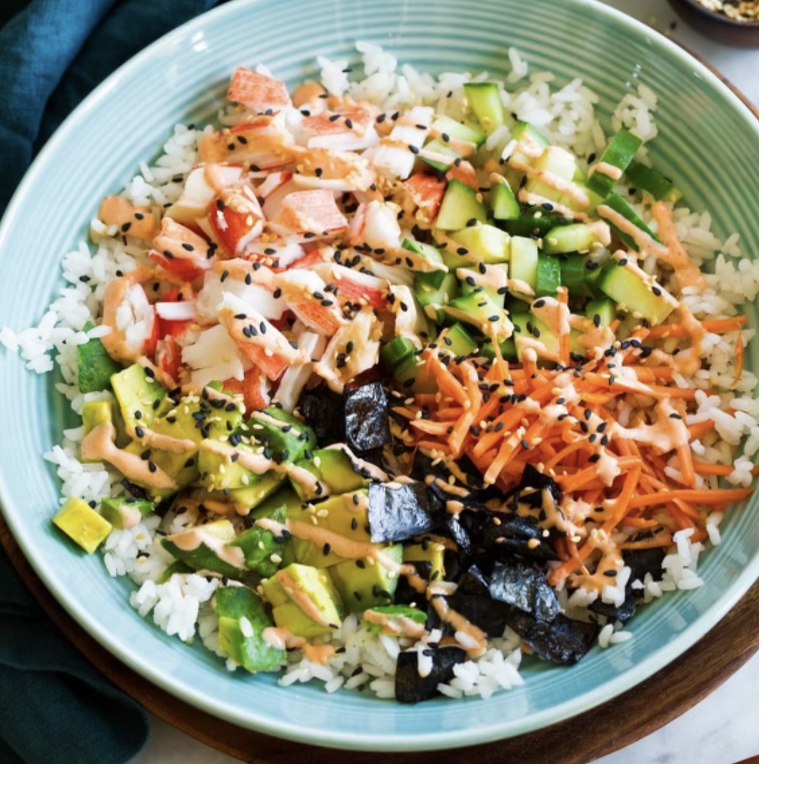 California Roll Sushi Bowl Main Image